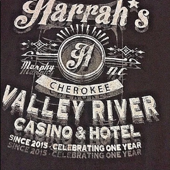 Delta Other - Harrahs Casino N.C. RETRO 2016 black t shirt M NEW